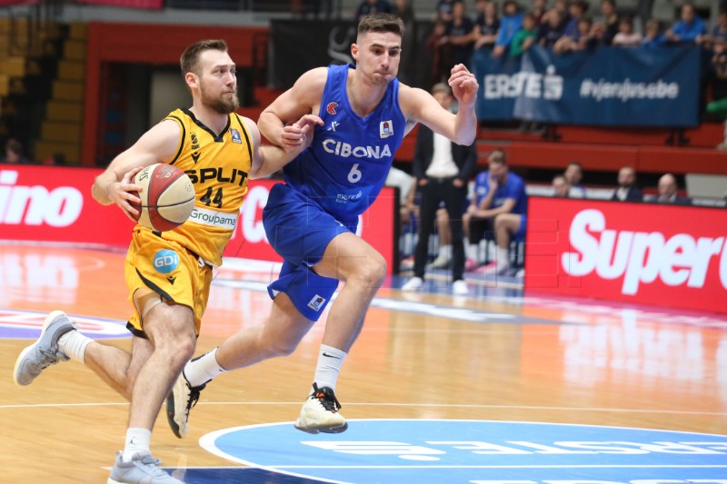 ABA liga: Cibona - Split