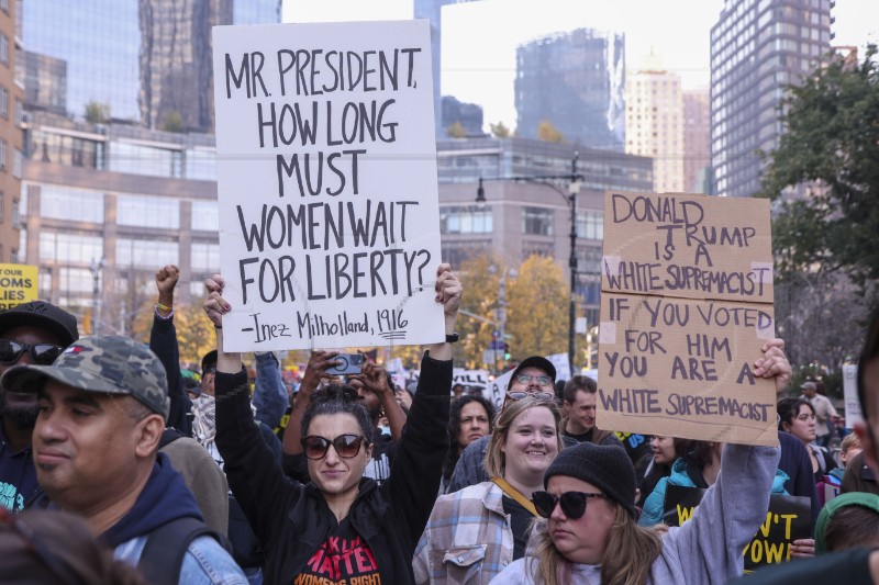 USA ELECTIONS PROTEST