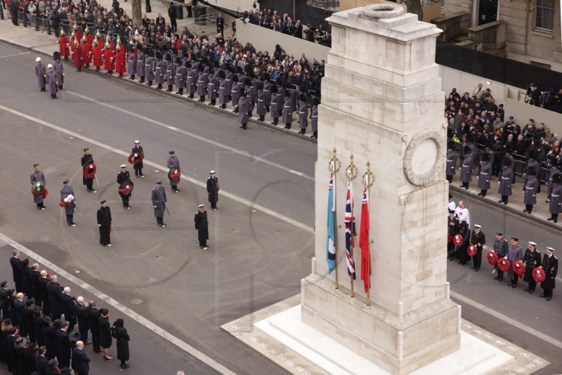 BRITAIN REMEMBRANCE SUNDAY