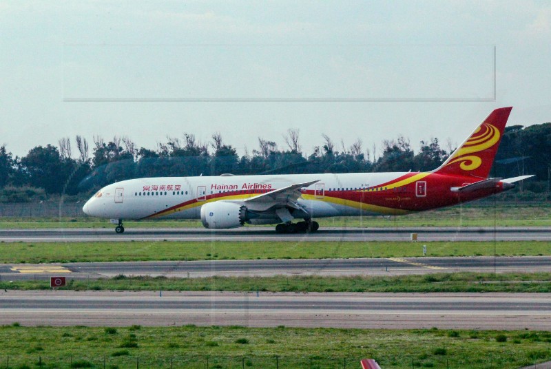 ITALY HAINAN AIRLINER INCIDENT