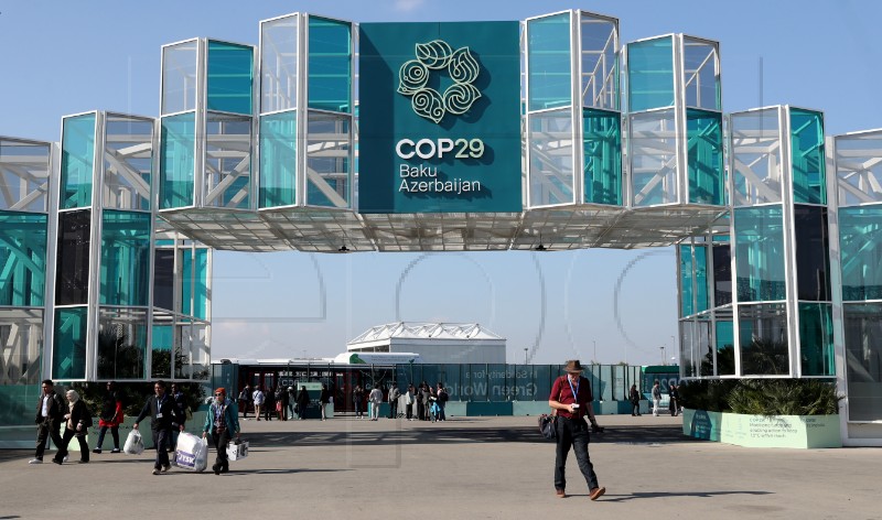 AZERBAIJAN CLIMATE CHANGE CONFERENCE COP29