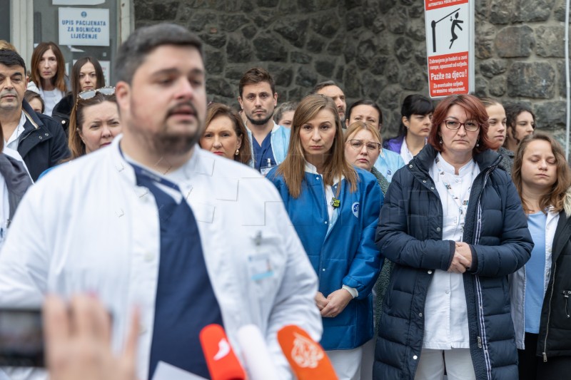 Počeo štrajk medicinskih radnika