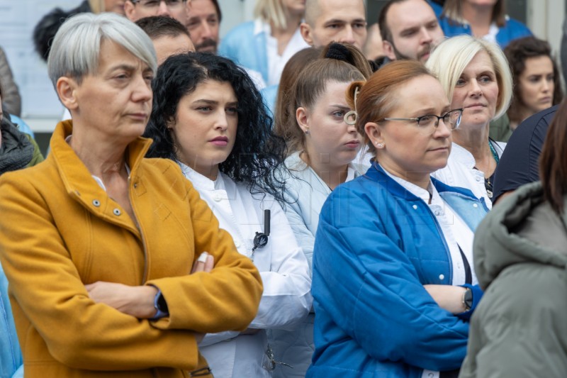 Počeo štrajk medicinskih radnika