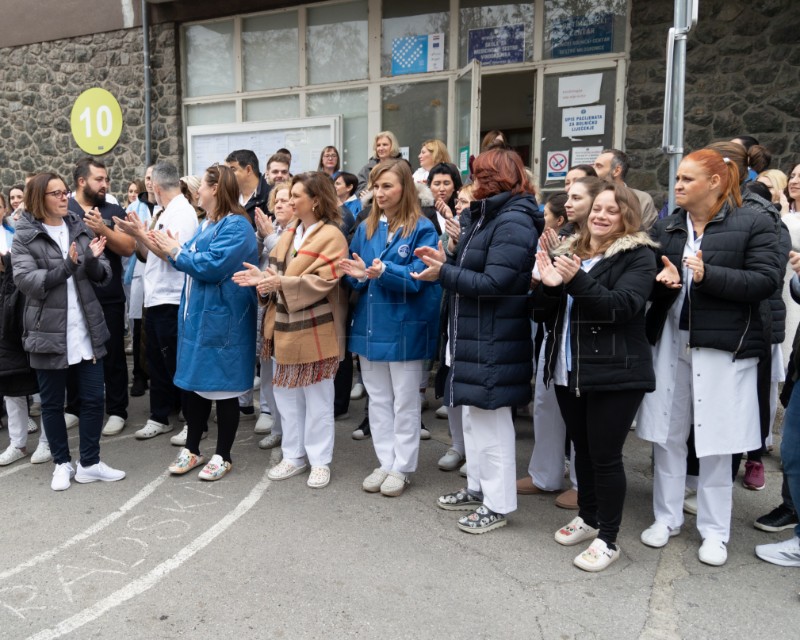 Počeo štrajk medicinskih radnika