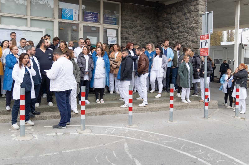 Počeo štrajk medicinskih radnika