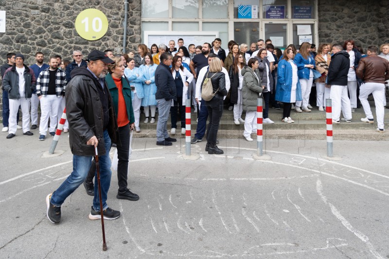 Počeo štrajk medicinskih radnika