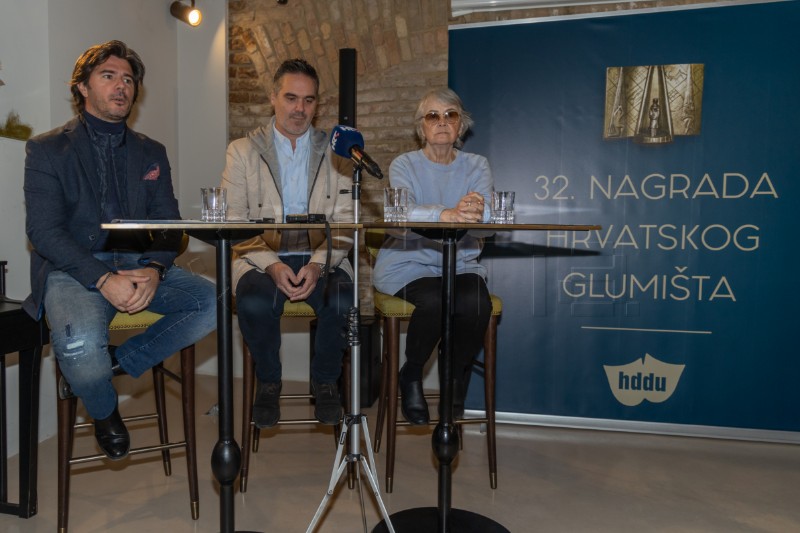 Najavljene nominacije za 32. Nagradu hrvatskog glumišta