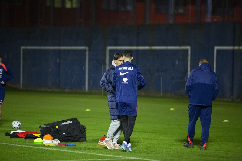 Trening Hrvatske nogometne reprezentacije