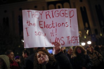 GEORGIA ELECTIONS PROTEST