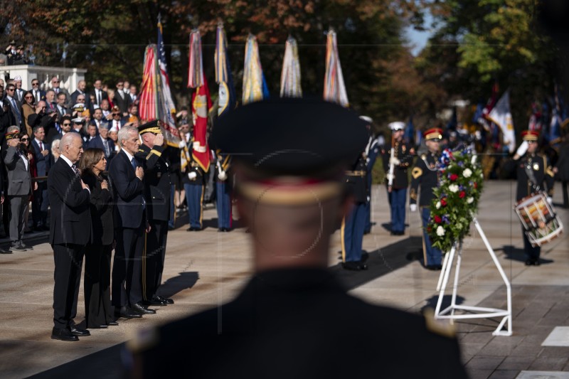 USA BIDEN VETERANS DAY