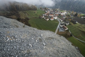 SWITZERLAND ROCKSLIDE