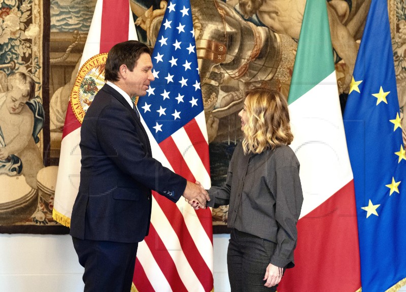 ITALY USA FLORIDA DIPLOMACY