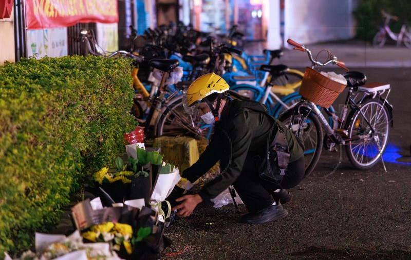 CHINA VIGIL CAR RAMMING