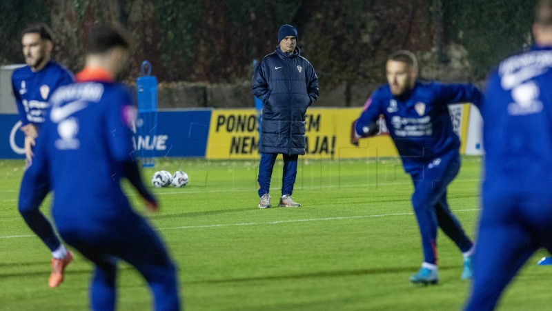 Trening hrvatske nogometne reprezentacije