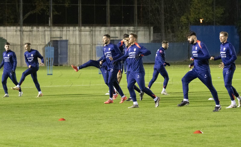 Trening hrvatske nogometne reprezentacije