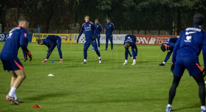 Trening hrvatske nogometne reprezentacije