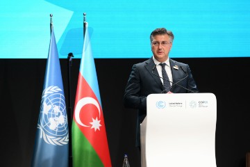 Plenković na COP29: Gotovo trećina energije u Hrvatskoj iz obnovljivih izvora