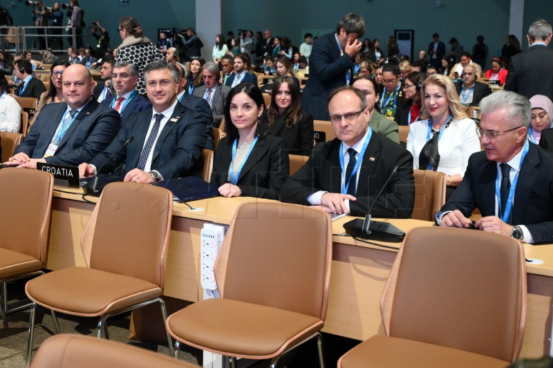 Plenković na COP29: Gotovo trećina energije u Hrvatskoj iz obnovljivih izvora