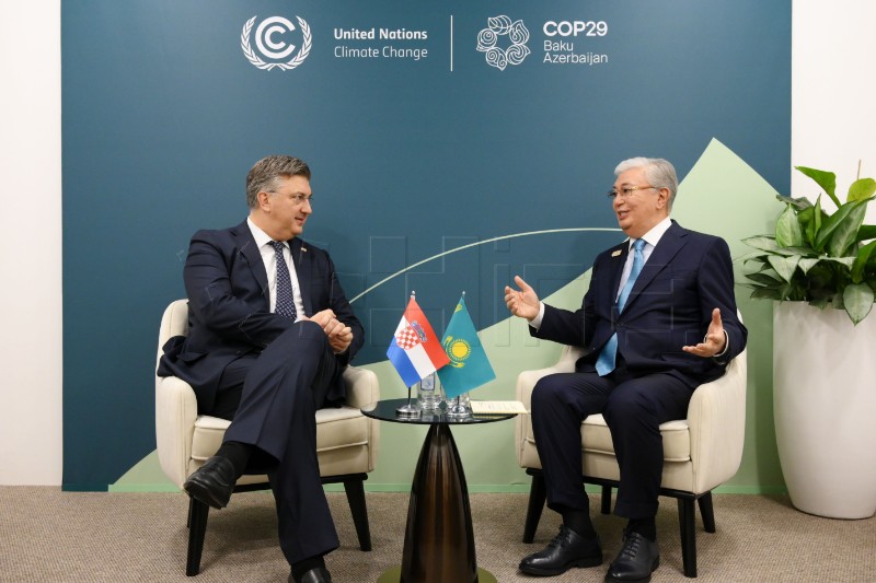 Plenković na COP29: Gotovo trećina energije u Hrvatskoj iz obnovljivih izvora