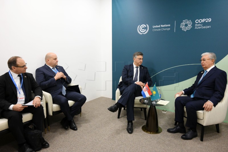 Plenković na COP29: Gotovo trećina energije u Hrvatskoj iz obnovljivih izvora