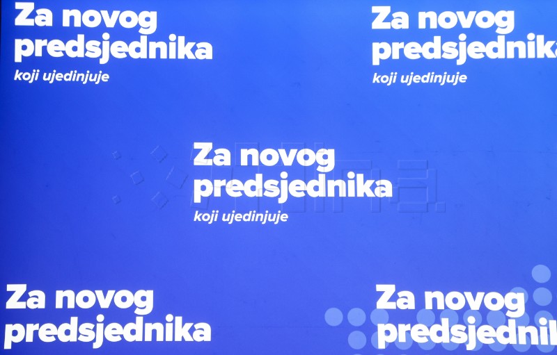 Primorac predstavio slogan "Za novog predsjednika koji ujedinjuje"