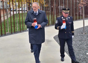 Božinović odao počast policajcima poginulim u Domovinskom ratu