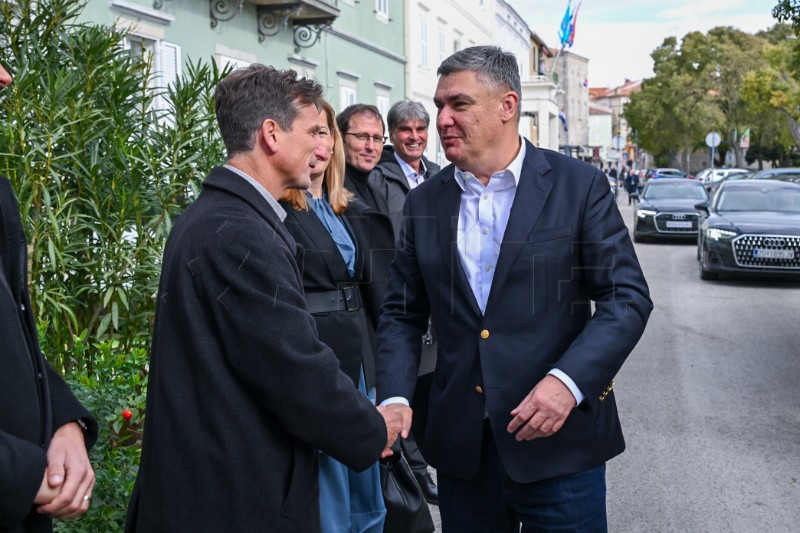 Milanović na Krku i Cresu s čelnicima otočkih vlasti o razvojnim projektima