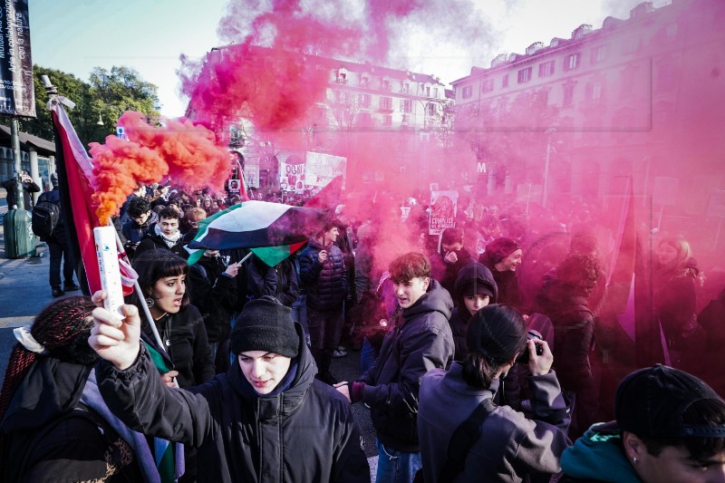 ITALY STUDENTS PROTEST