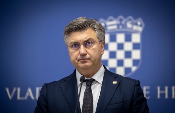 Konferencija za medije premijera Andreja Plenkovića