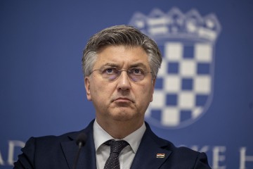 Konferencija za medije premijera Andreja Plenkovića