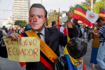 ECUADOR ENERGY PROTEST