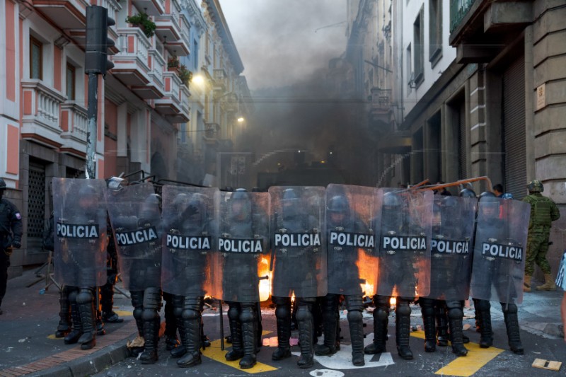 ECUADOR ENERGY PROTEST