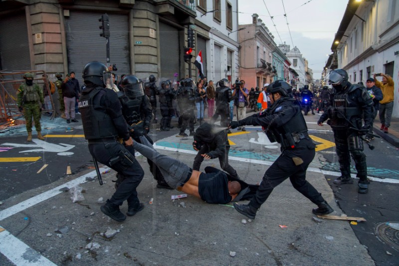 ECUADOR ENERGY PROTEST