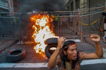 ECUADOR ENERGY PROTEST