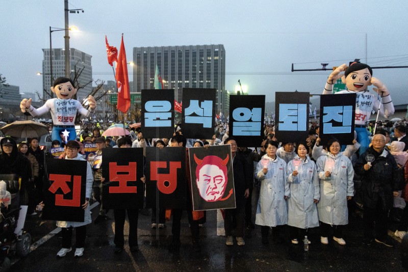 SOUTH KOREA PROTEST