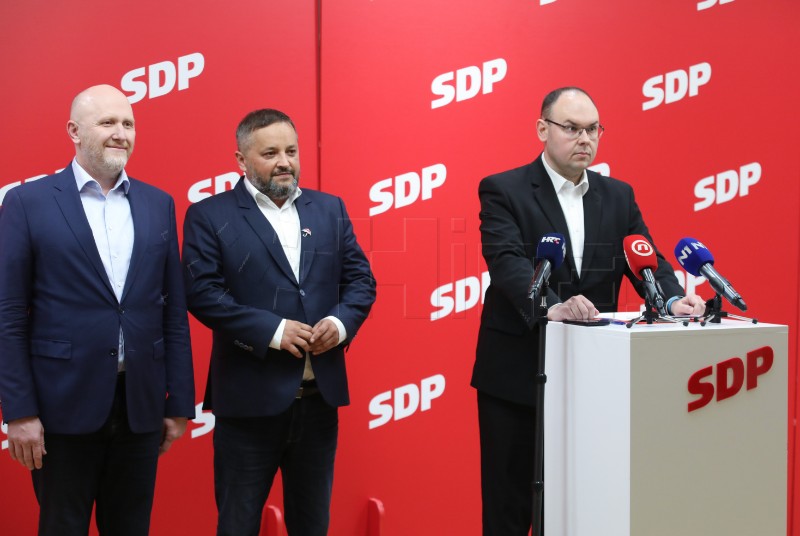 Rezultati prvog kruga za predsjednika SDP-a Zagreb