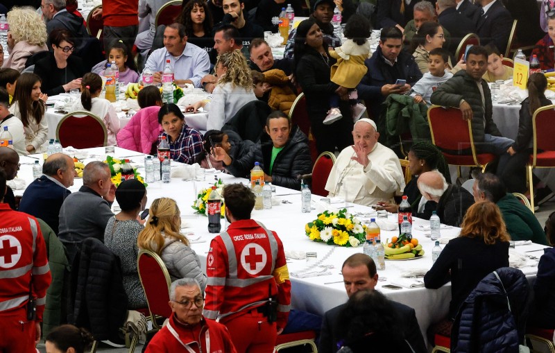 VATICAN POPE WORLD DAY OF POOR