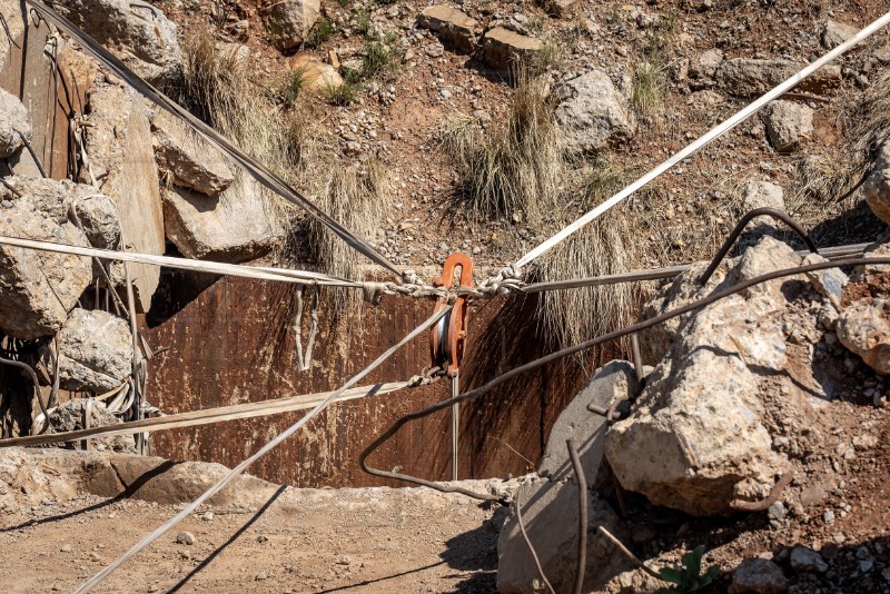 SOUTH AFRICA ILLEGAL MIGRANTS MINE BLOCKADE