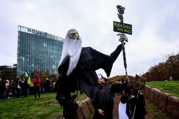 GERMANY ANTI WAR DEMONSTRATION