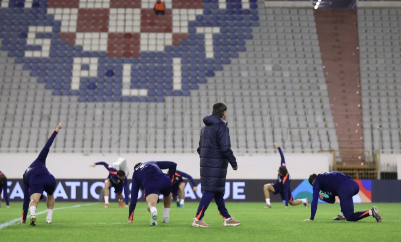 Trening Hrvatske pred utakmicu Lige nacija protiv Portugala