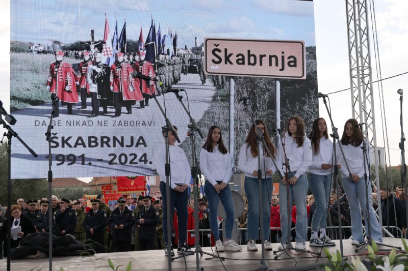 Škabrnja: Komemorativni program u spomen na žrtve zločina