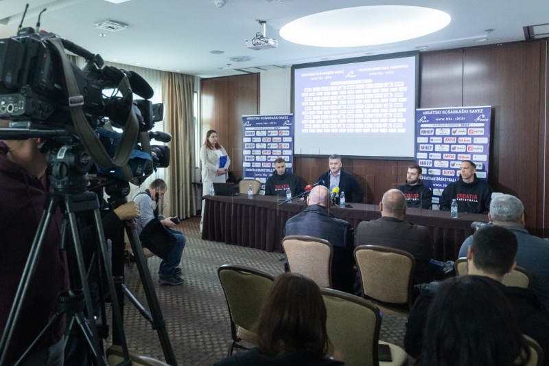 Konferencija za medije uoči drugog kruga kvalificacija za Eurobasket 2025