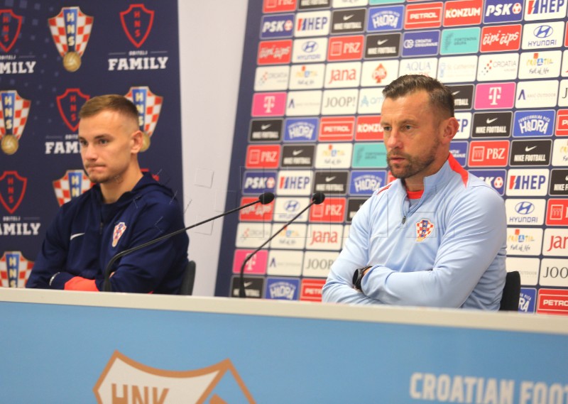 Rijeka: Tiskovna konferencija U 21 nogometne reprezentacije