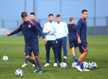 Rijeka: Trening U 21 nogometne reprezentacije