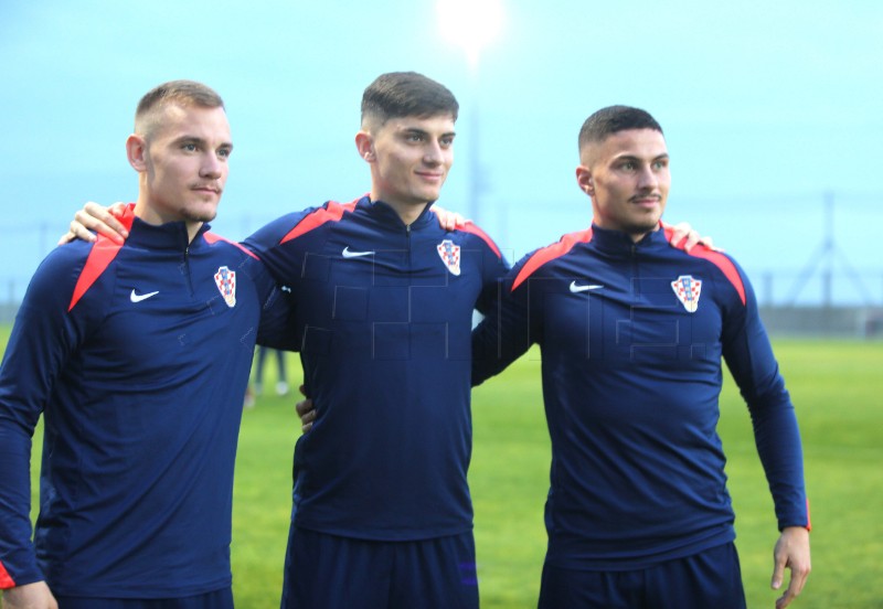 Rijeka: Trening U 21 nogometne reprezentacije