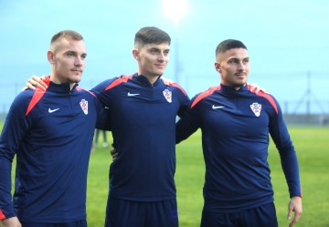 Rijeka: Trening U 21 nogometne reprezentacije