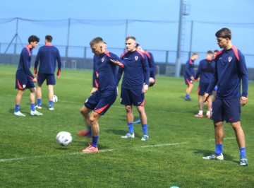 Rijeka: Trening U 21 nogometne reprezentacije