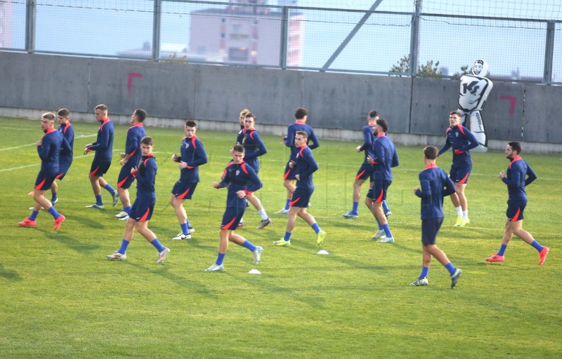 Rijeka: Trening U 21 nogometne reprezentacije