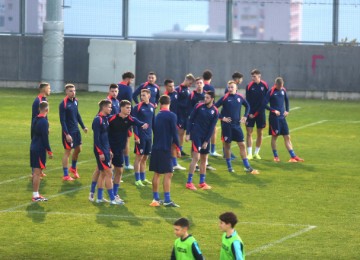 Rijeka: Trening U 21 nogometne reprezentacije