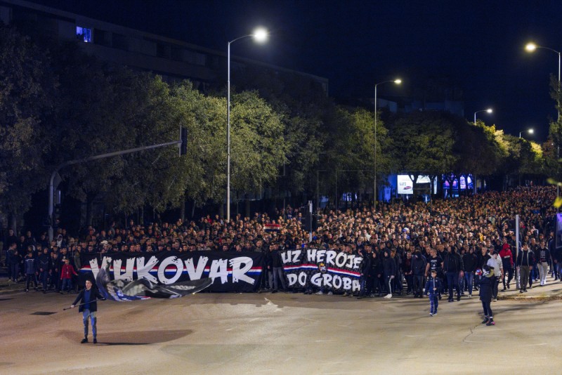 Split: Mimohod za Vukovar i Škabrnju